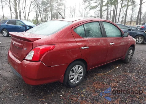 2018 Nissan Versa 1.6 Sv z USA, uszkodzony, nr VIN 3N1CN7AP7JL833563